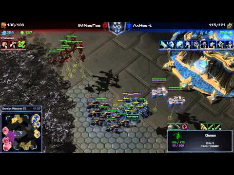SC2 - Daily Masters - TvZ - Heart vs NesTea