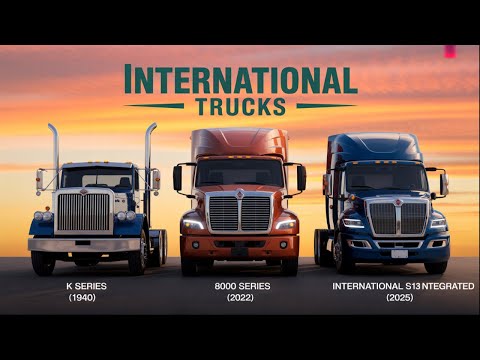 Navistar (International Trucks) USA Transformation | Evolution 1940 - 2025