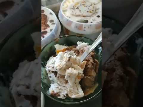 ASMR | 4 Flavors sweet ice cream Yum #shorts #satisfying #icecream #viral #trending #asmr