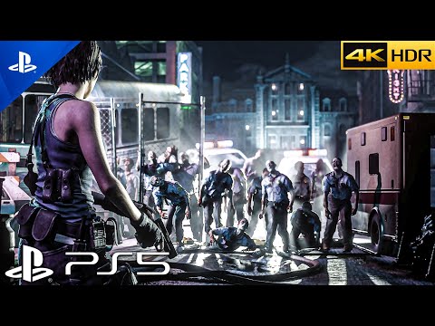 (PS5) RESIDENT EVIL 3 Next-Gen Ray-Tracing Gameplay | Ultra Graphics [4K 60FPS HDR] PS5 Upgrade