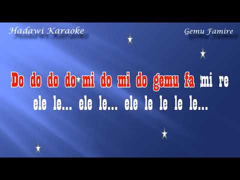 Gemu Fa Mi Re Karaoke No Vokal