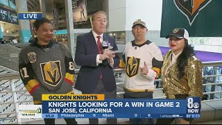 Golden Knights, fans optimistic heading into Game 2