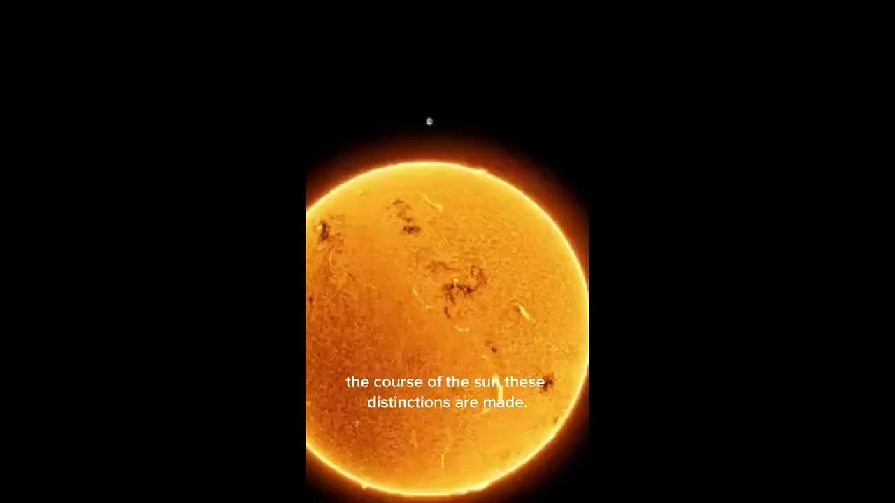 The Courses Of The Luminaries | The Sun