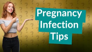 How do you get rid of an upper respiratory infection while pregnant?
