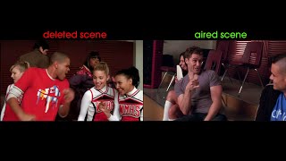 Bust A Move (Deleted Scenes Comparision) — Glee 10 Years
