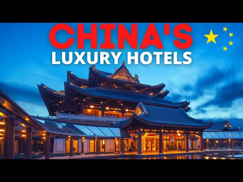Os hotéis de luxo da China vão chocar você!!