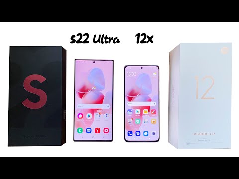 Xiaomi 12X vs SAMSUNG Galaxy S22 ULTRA SPEED TEST
