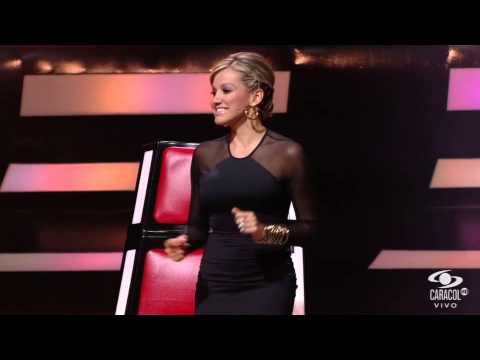 Luis Enrique - canta Yo no se mañana - La Voz Colombia - Shows en vivo - Temporada 1