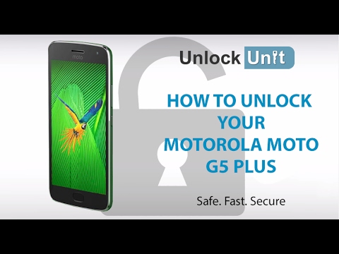 HOW TO UNLOCK Motorola Moto G5 Plus