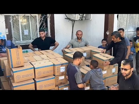 Medical aid reaches the northern Gaza Strip | AFP