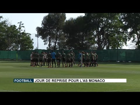 Football : jour de reprise pour l’AS Monaco