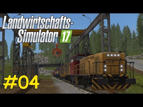 Let's Play LS17 Forstwirtschaft Teil 4 - BÄUME MIT ZUG VERKAUFEN | Liongamer1