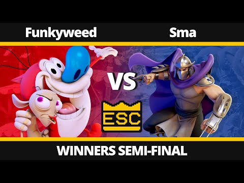 ESC 13 Winners Semi-Final - Funkyweed Vs. Sma - Nickelodeon All-Star Brawl Tournament