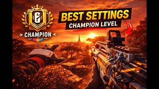 The NO RECOIL Console Champion Settings For operation silent hunt  - RAINBOW SIX SIEGE