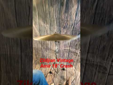 Zildjian 18" Amir Crash Cymbal 80's (Test video included) image 7