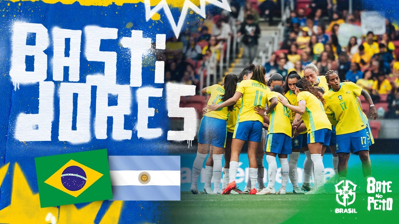BASTIDORES DA VITÓRIA DA SELEÇÃO FEMININA POR 3 A 1 SOBRE A ARGENTINA