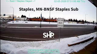 Staples Train Cam (BNSF Staples Sub)