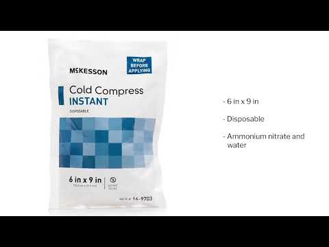 McKesson Instant Cold Compress - 6x9
