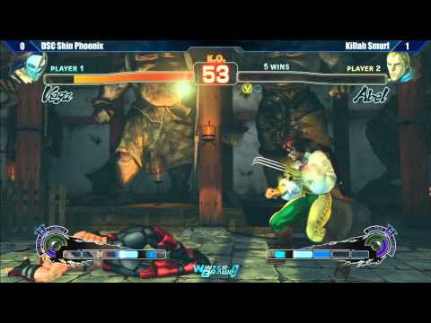 Winter Brawl 9 - USF4 - Qualifying Matches - DSC Shin Phoenix (Claw) vs Killah Smurf (Abel)