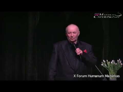 X Forum Humanum Mazurkas-Bohdan Łazuka-"Bohdan trzymaj się" w  Hotelu  Mazurkas