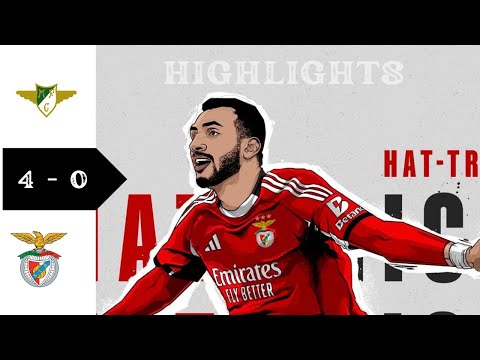 Moreirense vs SL Benfica (0-4) | Match Highlights 