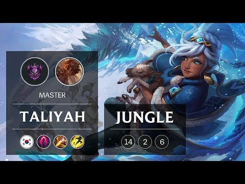 Taliyah Jungle vs Camille - KR Master Patch 9.2