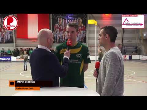 Fortuna A1 - Groen Geel A1 interview achteraf Jasper de Leeuw
