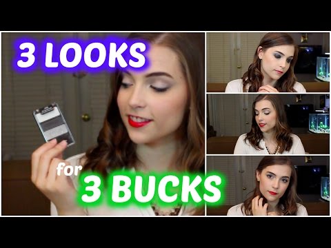 3 Looks for 3 Bucks: Wet n' Wild Don't Steal My Thunder eyeshadow tutorial Video