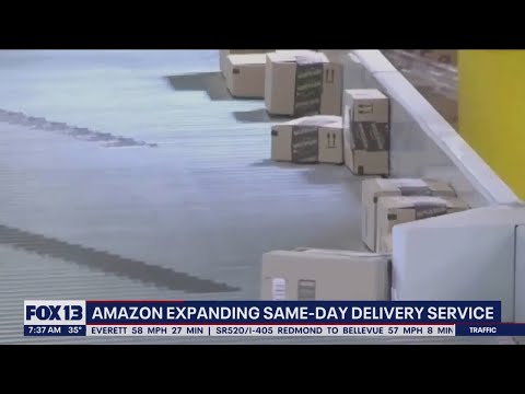 Amazon expanding same-day delivery service | FOX 13 Seattle