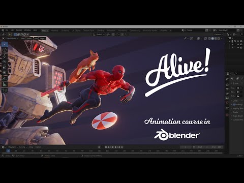 Alive - Blender Complete Animation Course!🔥🔥