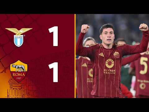 LAZIO 1-1 ROMA | SERIE A HIGHLIGHTS 2024-25