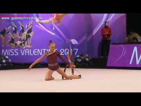 Khrystyna Pohranychna Ribbon AA - Miss Valentine 2017