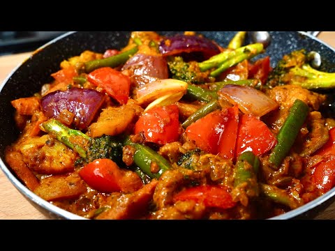SUPER DELICIOUS RESTAURANT STYLE VEG KADAI RECIPE | KADHAI VEGETABLE