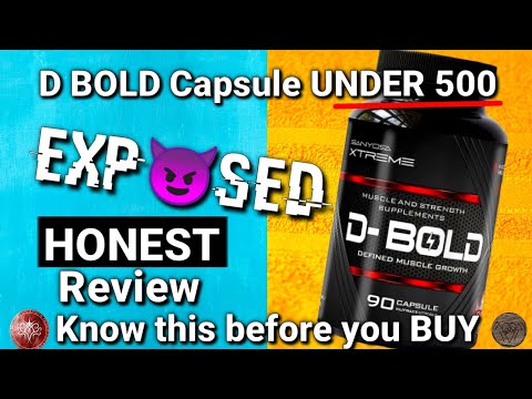 Sanyosa Extreme D Bold mass Gain Capsule HONEST review ( with LAB REPORT )