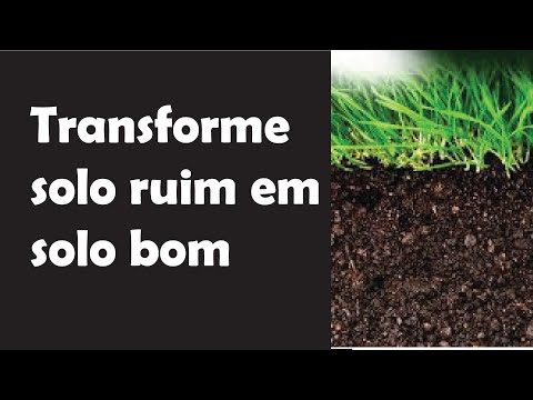 Transforme um solo ruim em solo bom para plantar
