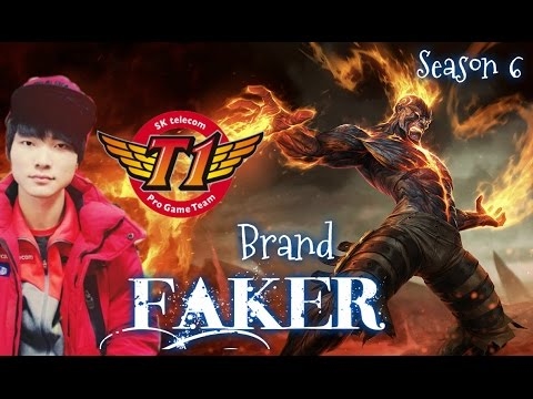 SKT T1 Faker BRAND Mid vs Ezreal - Patch 6.3 KR | League of Legends