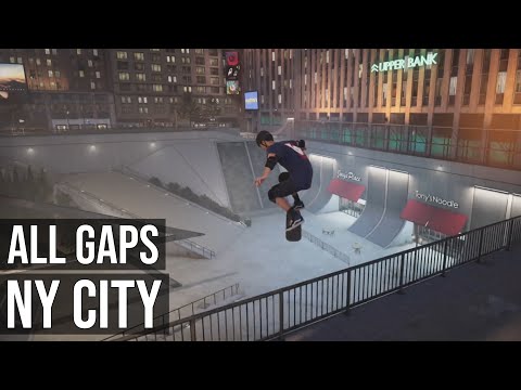 All Gaps NY City - Gap Master Trophy (Complete All Gap Collections) - Tony Hawk's Pro Skater 1+2