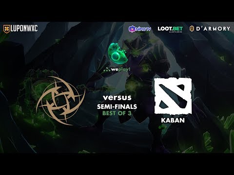 NiP vs Kaban Game 3 (BO3) | WePlay! Dota 2 Tug of War: Radiant!