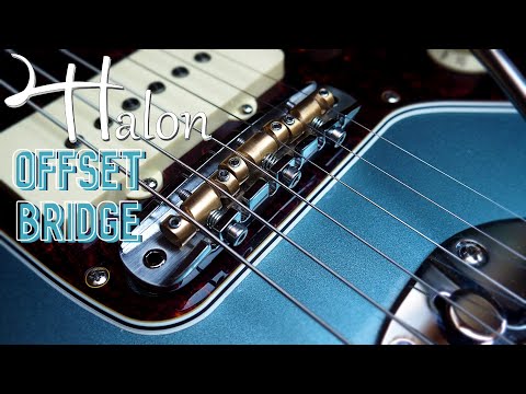 Halon Guitar Parts - Offset Jazzmaster bridge