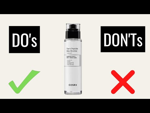 How To Use COSRX Peptide Booster