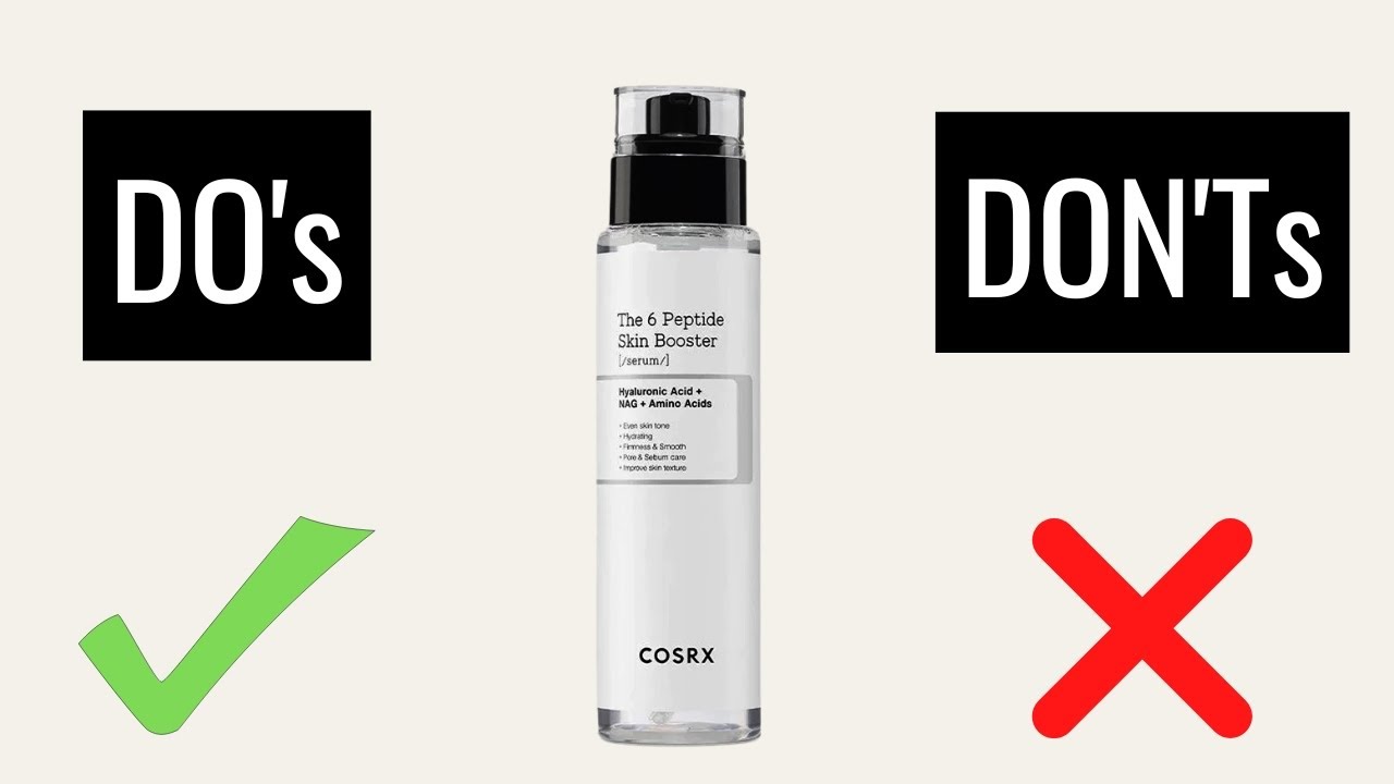 Miniatura da avaliação em vídeo de Sérum Tônico COSRX The 6 Peptide Skin Booster 150ml
