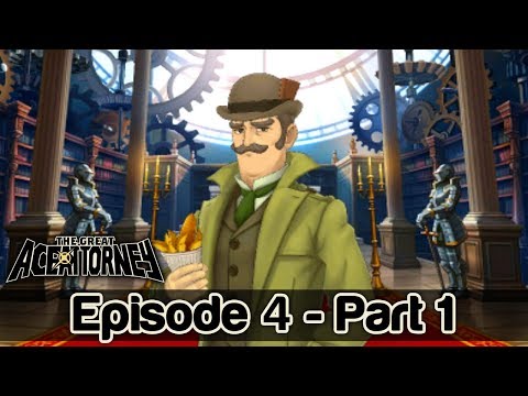 The Great Ace Attorney English Walkthrough Episode 4: Part 1 Dai Gyakuten Saiban (HQ) No Commentary