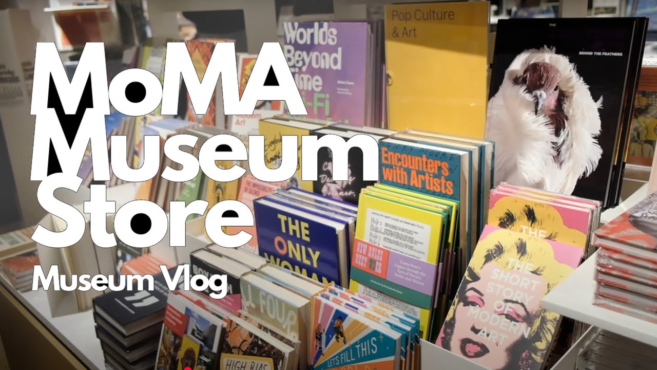 NYC VLOG | MoMA Museum Store | Design Store | Museum of Modern Art | Manhattan | Art Store Vlog