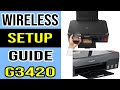 Canon Pixma G3420 Printer Wireless Direct Setup Step By Step Guide