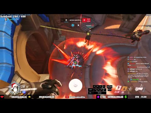 GetQuakedOn Parkour Doomfist Onetrick Overwatch Season 31 Top 500