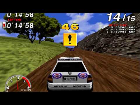 Sega Rally Championship arcade 60fps