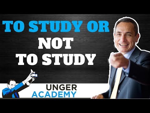 To study or not to study, that is the question!