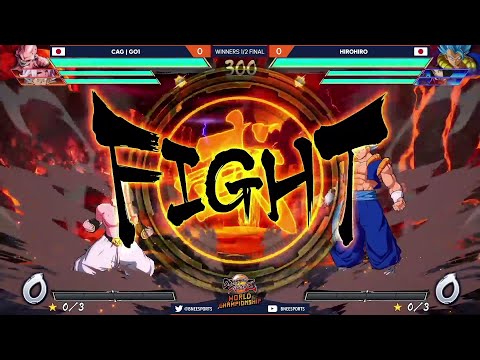 DBFZ World Championship Regional Event Japan | GO1 Vs HiroHiro | Winners Semifinal