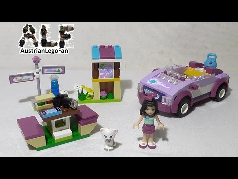 Vidéo LEGO Friends 41013 : Le coupé cabriolet d'Emma