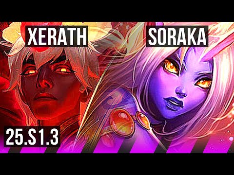 XERATH & Jhin vs SORAKA & Zeri (SUP) | KR Diamond | 25.S1.3